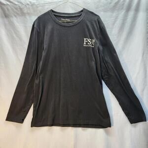 Field And Stream Long‎ Sleeve Black Tshirt Mens Size Large